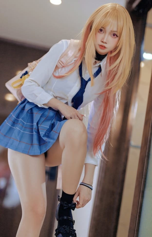 洛桑w伊梓写真资源|性感白衬衫+制服诱惑【全图整理】