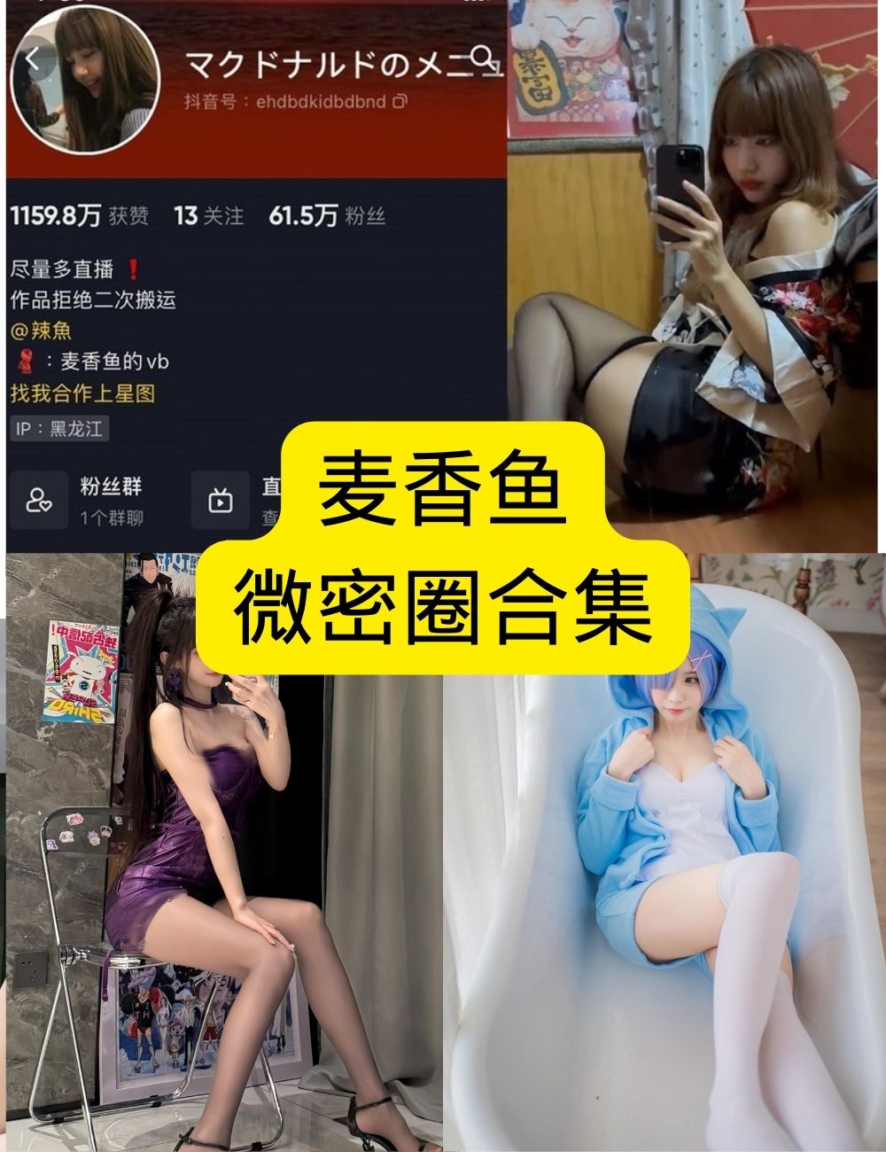 💎麦香鱼高清写真合集｜解压密码已公开