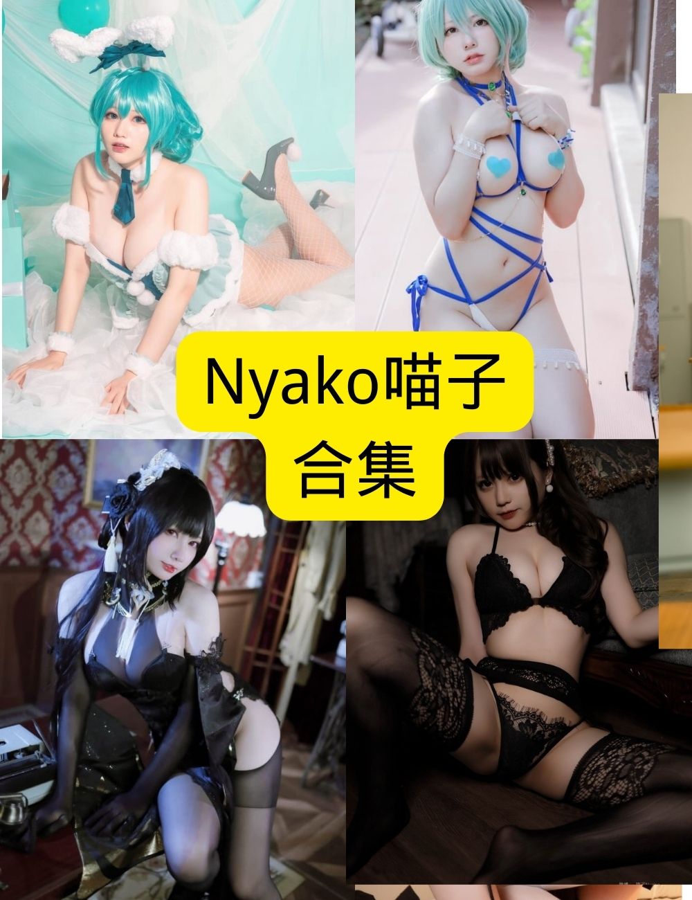 Nyako喵子Cosplay性感写真集 | 高清诱惑全套资源下载
