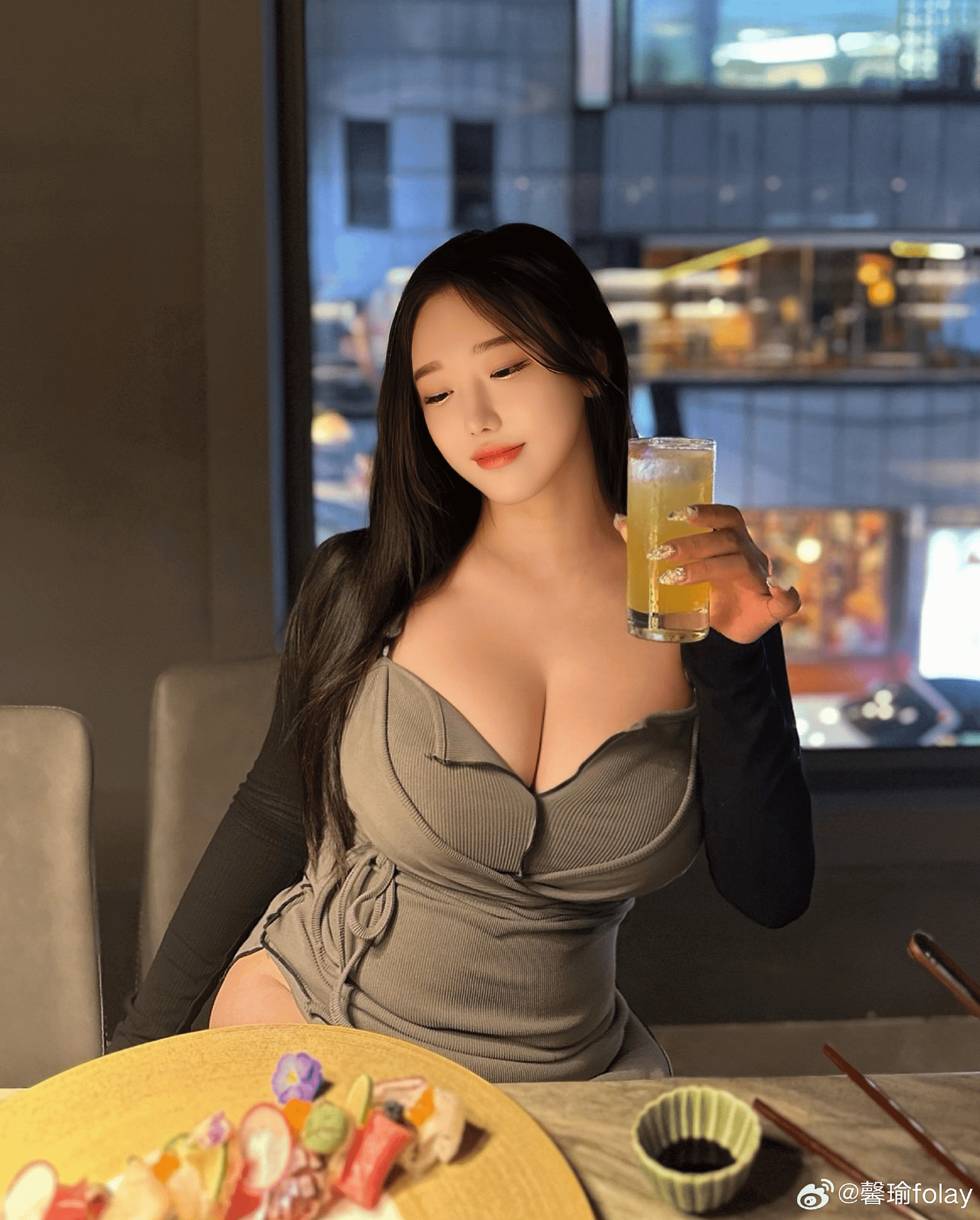 清新女神馨瑜folay写真作品盘点|个人资料与觅圈人气写真推荐