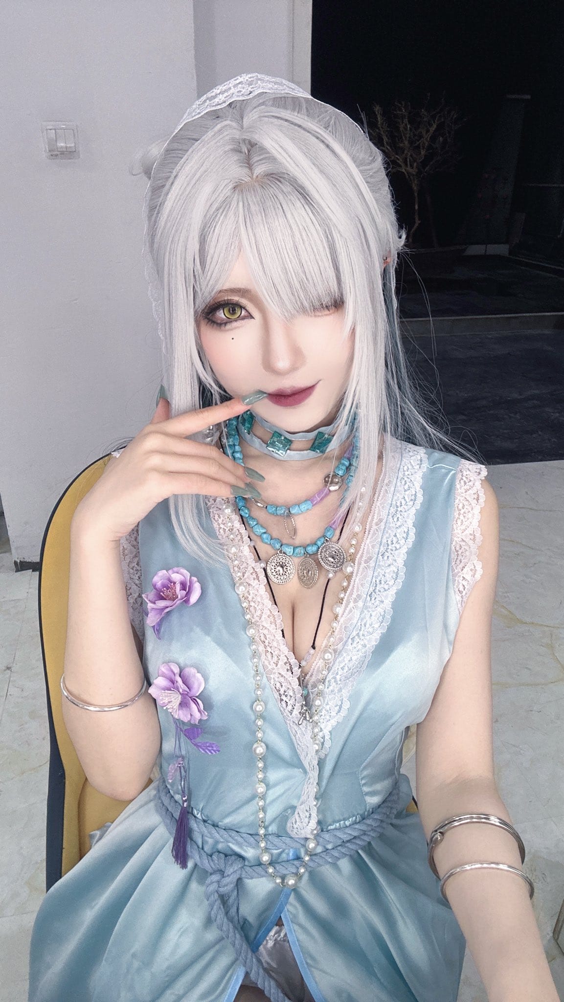 弥音音甜美瞬间写真,每一张都是壁纸级美图