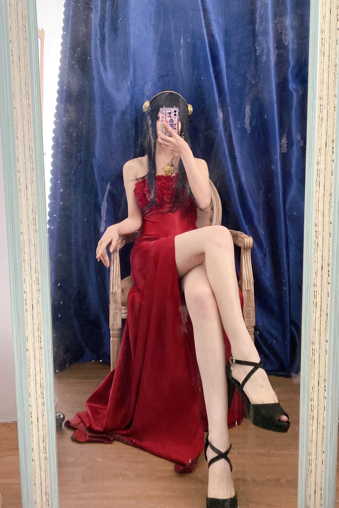 弥音音甜美瞬间写真，每一张都是壁纸级美图