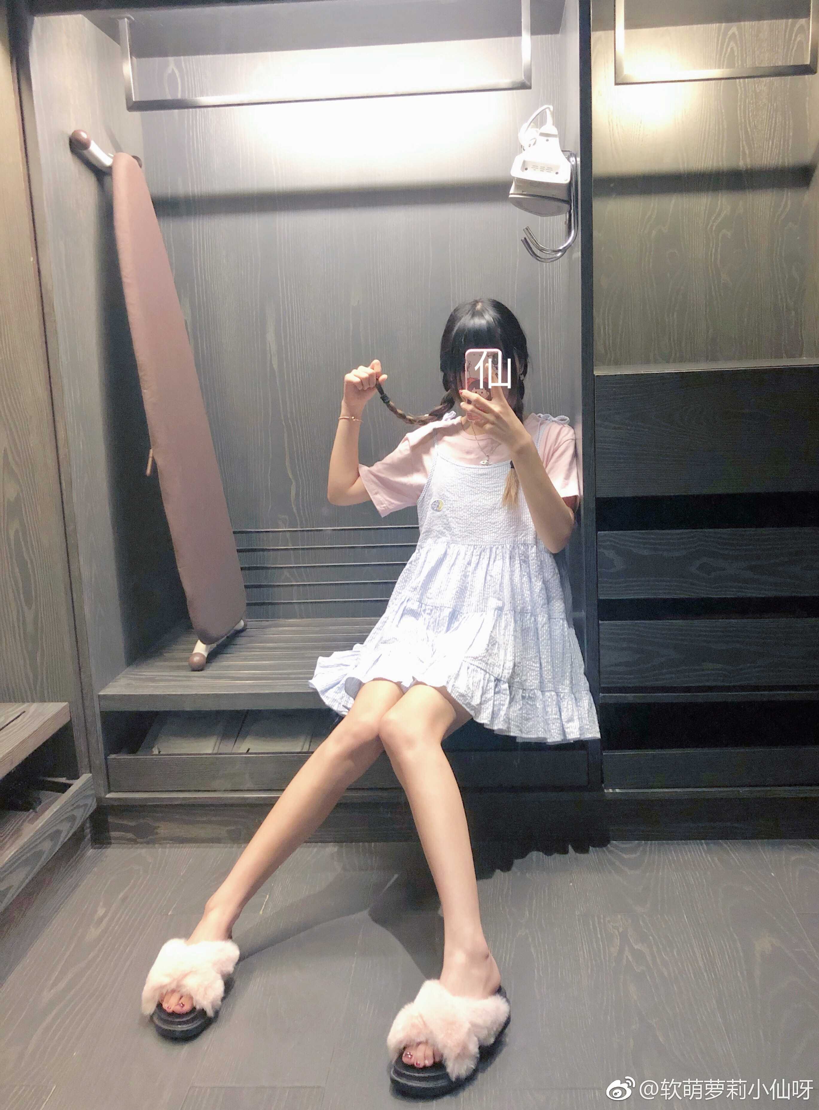 软萌萝莉小仙(樱花少女仙m)专业级萌系写真,细节之处见真章