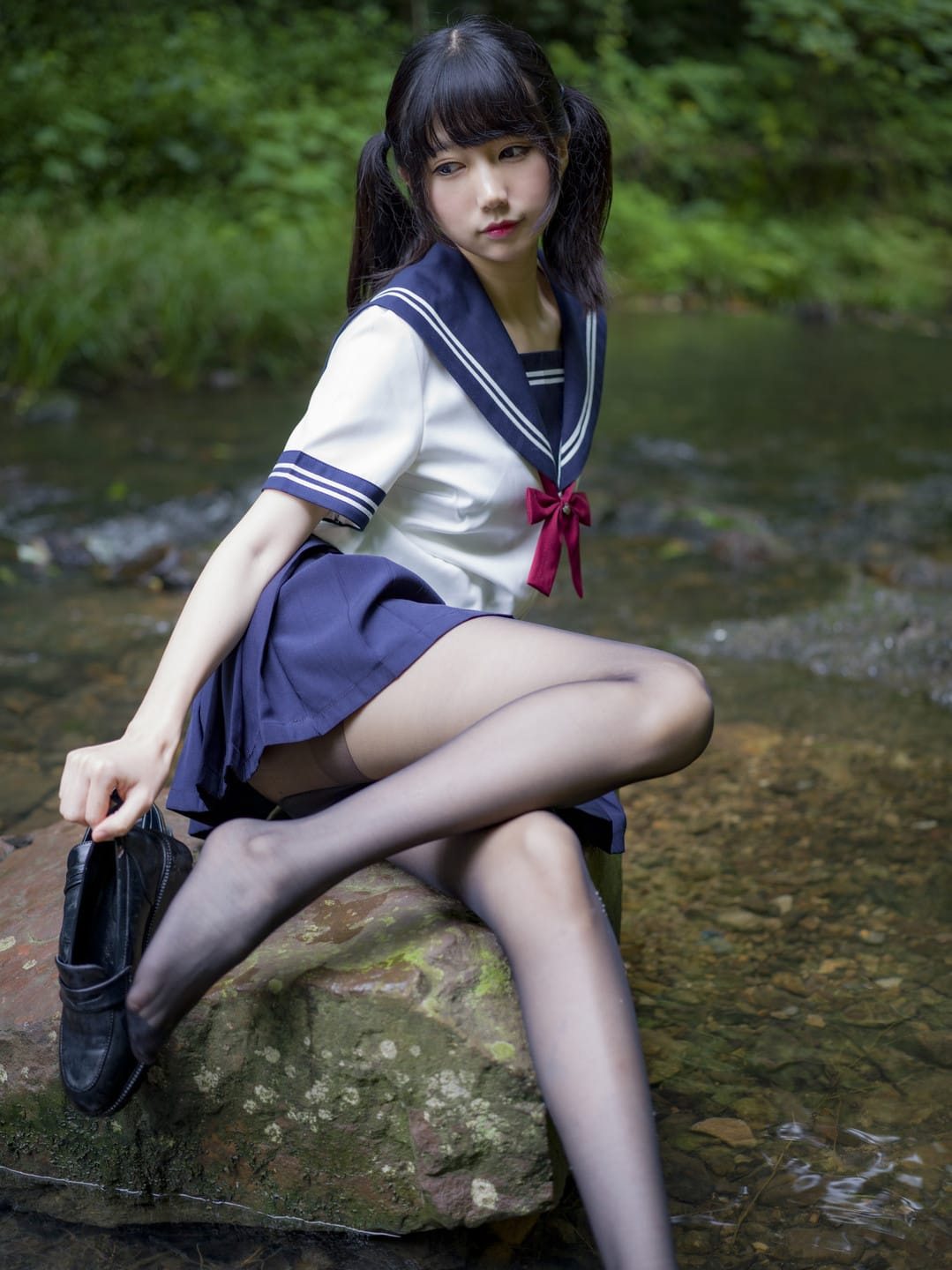 nagisa魔物喵时尚写真，从coser到模特的完美转型