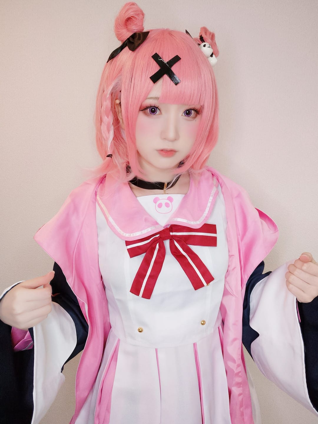 yuki亭多风格写真,从和风到校园的完美演绎